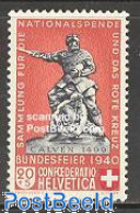 Delcampe - Switzerland 1940 Pro Patria 1v, Unused (hinged), Art - Sculpture - Ungebraucht