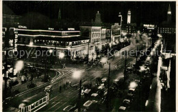 Delcampe - Kopenhagen Vesterbrogade Ved Nat. - Dänemark