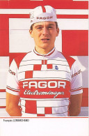 Delcampe - Velo - Cyclisme - Coureur Cycliste Francois Lemarchand - Team Fagor - 1985 - Cyclisme