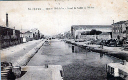 Delcampe - 34 / CETTE / CANAL DE CETTE AU RHONE / GAIRARD FILS / - Sete (Cette)