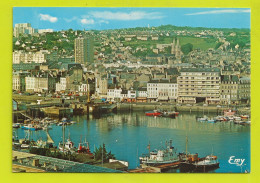Delcampe - 50 CHERBOURG L'avant Port Et Le Quai De CALIGNY Bateaux VOIR DOS - Cherbourg