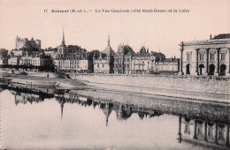 Delcampe - 49 SAUMUR LA VUE GENERALE COTE NORD OUEST ET LA LOIRE - Saumur