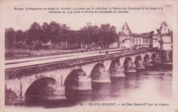 Delcampe - 86 CHATELLERAULT LE PONT HENRI IV SUR LA VIENNE - Chatellerault
