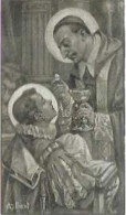Delcampe - IMAGE PIEUSE/JUBILE SACERDOTAL /1898/1948/ ABBE ARTHUR GILLARD CURE DE STE JULIENNE A SALZINNES NAMUR - Andachtsbilder