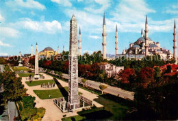 Delcampe - Istanbul Constantinopel TK Sultan Ahmed Mosque - Blaue Moschee - Obelisken - Türkei