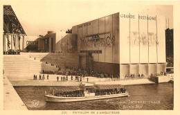 Delcampe - 75  EXPOSITION PARIS 1937  Pavillon De L'ANGLETERRE - Ausstellungen