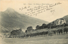 Delcampe - 74  THONES   Le Château Et  Mont Lechat - Thônes