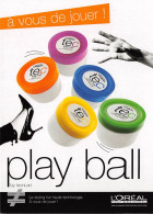 Delcampe - PLAY BALL L Oreal Professionnel 7(scan Recto-verso) MB2316 - Werbepostkarten
