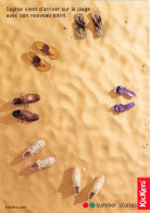 Delcampe - La Vie Est Bien Plus Drole En KICKERS Summer Stories 17(scan Recto-verso) MB2316 - Werbepostkarten