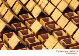 Delcampe - L ATTRAPE COULEURS Lieu LYON STRIT GRECA RESONANCE 15(scan Recto-verso) MB2316 - Werbepostkarten