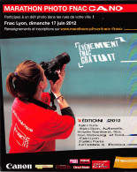 Delcampe - MARATHON PHOTO FNAC CANON 10(scan Recto-verso) MB2316 - Werbepostkarten