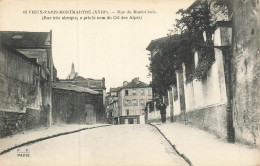 Delcampe - MIKIMP1-011 75018 VIEUX PARIS MONTMARTRE RUE DU MONT CENIS RUE TRES ABRUPTE - Paris (18)