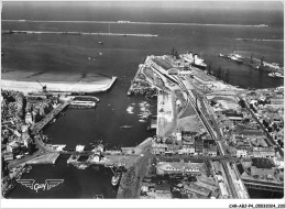 Delcampe - CAR-ABJP4-0386-50 - CHERBOURG - Le Port Et La Gare Maritime - Cherbourg