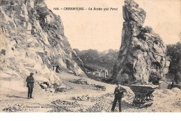 Delcampe - 50.n°59089.cherbourg.la Roche Qui Pend.mine - Cherbourg