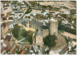 Delcampe - 50 .n°34796.bricquebec.le Vieux Chateau. Cpsm 15 X 10.5 Cm . - Bricquebec