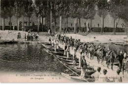 Delcampe - MELUN: Passage De La Seine 18e Dragons - Très Bon état - Melun