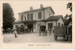 Delcampe - NANGIS: La Gare Ligne De L'est - Très Bon état - Nangis