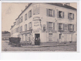 Delcampe - MELUN: Au Clocher Saint-barthélemy, Café, Billard - Très Bon état - Melun