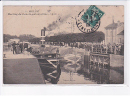 Delcampe - MELUN: Meeting De Canots-automobiles, 1909 - Très Obn état - Melun