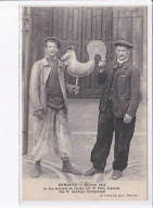 Delcampe - NEMOURS: 1912, Le Coq Descendu Du Clocher Par Mr Petit, Couvreur Chez Cherbuys, Entrepreneur - Très Bon état - Nemours