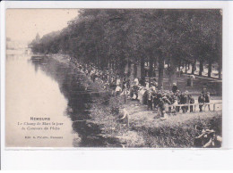 Delcampe - NEMOURS: Le Champ De Mars Le Jour Du Concours De Pêche - Très Bon état - Nemours