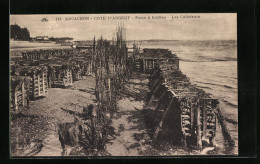 Delcampe - CPA Arcachon /Cote D`Argent, Parcs à Huîtres, Les Collecteurs - Arcachon