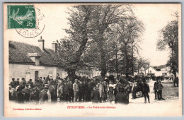 Delcampe - 2074, Loiret, Pithiviers, Portéhaut Librarie-éditeur, La Foire Aux Cheveaux - Pithiviers