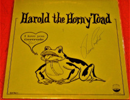 Delcampe - Ronnie Prophet- 'Harold The Horny Toad' Live At The Carousel Club In Printer's Alley- Signed- Frog Records 999-1972 - Comiques, Cabaret