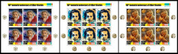 Delcampe - Yx0807 ! New 2020 Sierra Leone Albert Einstein Science Space #12259-61 ! 3 Full Sh Mnh - Autres & Non Classés