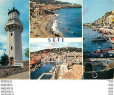 Delcampe - 34.  SETE . CP Multivues . - Sete (Cette)