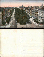 Delcampe - Ansichtskarte Mannheim Kaiserring Vom Bahnhof Gesehen. 1912 - Mannheim