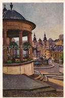 Delcampe - Karlsbad Eger Kuenstlerkarte E. Kosa Schlossbrunnenkolonnade Rudolfsquelle - Tschechische Republik