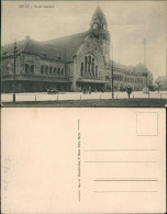 Delcampe - CPA Metz Bahnhof / La Gare Auto 1914 - Metz