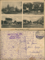 Delcampe - Ansichtskarte Wünsdorf-Zossen Adlerhorsterstrasse, Bahnhof Kr. Teltow 1915 - Zossen