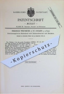 Delcampe - Original Patent - Friedrich Westmeyer , St. Johann / Saar | 1884 | Schienengleise - Hebebock | Eisenbahn , Gleis Gleise - Documents Historiques