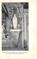 Delcampe - Quaregnon – Eglise Provisoire – Statue De N-D De Lourdes - Quaregnon