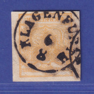 Delcampe - Österreich 1850 Wappen Mi.-Nr. 1 Y A Gestempelt KLAGENFURT, Geprüft PFENNINGER - Covers & Documents