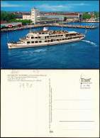 Delcampe - Ansichtskarte  MOTORSCHIFF SCHWABEN In Friedrichshafen Bodensee 1979 - Dampfer