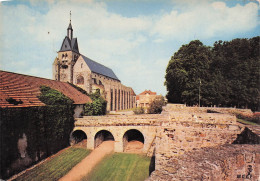 Delcampe - 77 NANGIS LES FOSSES ET LES ANCIENNES FORTIFICATIONS DU CHATEAU DE LA - Nangis