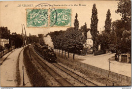 Delcampe - 78 LE VESINET - Avenue Du Chemin De Fer Et Rue Pasteur - Le Vésinet