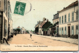 Delcampe - 78 LE PERRAY - Grande Rue Cote Rambouillet - Le Perray En Yvelines