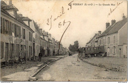 Delcampe - 78 LE PERRAY - Perspective De La Grande Rue. - Le Perray En Yvelines