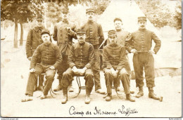 Delcampe - 78 MAISONS LAFFITTE - CARTE PHOTO - Militaires Au Camp - Maisons-Laffitte