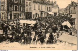 Delcampe - 28 BONNEVAL - Le Marche Place De L'eglise - Blévy