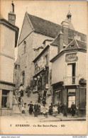 Delcampe - 28 EPERNON - La Rue Saint Pierre - Epernon