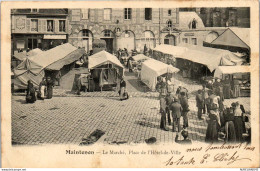 Delcampe - 28 MAINTENON - Le Marche, Place De L'hotel De Ville - Maintenon