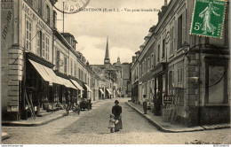 Delcampe - 28 MAINTENON - Vue Prise De La Grande Rue. - Maintenon