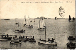Delcampe - 29 ROSCOFF - Les Regates, Depart D'une Course - Roscoff