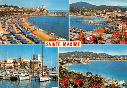 Delcampe - SAINTE MAXIME SUR MER Plage Port église Croisette 7 (scan Recto Verso)MF2722VIC - Sainte-Maxime