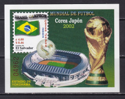 Delcampe - Salvador - 2002 - Yvert HB 49 - Copa Mundial De Futbol - MNH - El Salvador